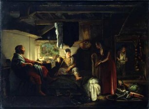Jupiter und Merkur bei Philemon und Baucis
