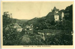 Liebstadt. Blick auf Liebstadt und Schloss Kuckuckstein