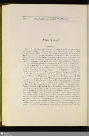 VIII. Anmerkungen