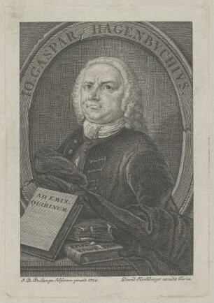 Bildnis des Io. Caspar Hagenbvchivs