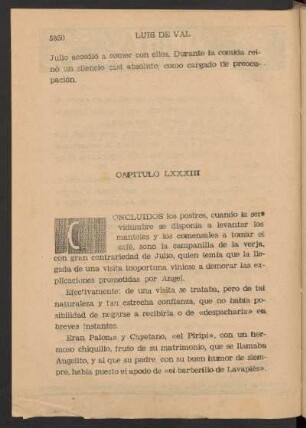 Capítulo LXXXIII - [Las últimas aclaraciones]