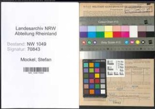 Entnazifizierung Stefan Mockel , geb. 13.04.1891 (Brandmeister)