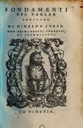 Fondamenti Del Parlar Thoscano
