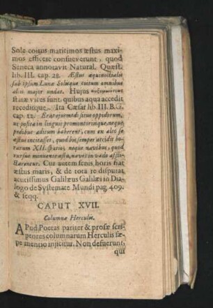 Caput XVII. Columnae Herculis.