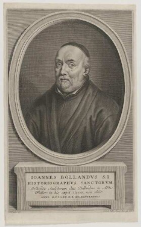Bildnis Johann Bollandus