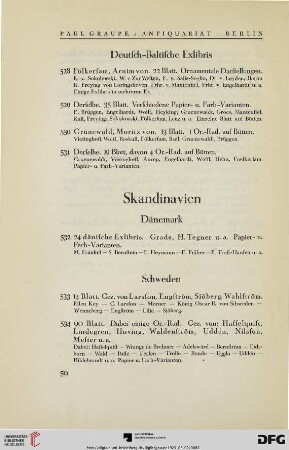 Skandinavien (Nr. 532-537)