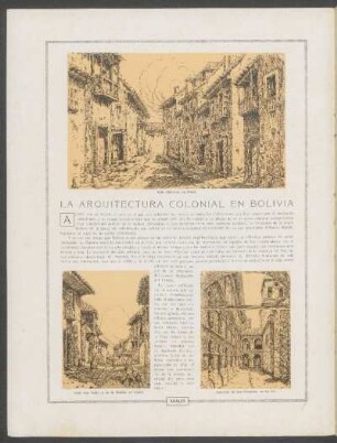 La arquitectura colonial en Bolivia
