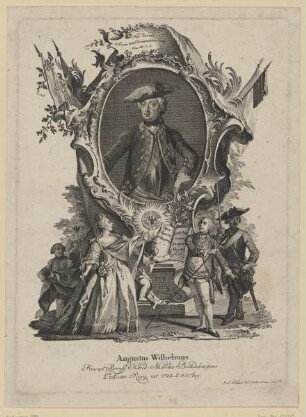Bildnis des Augustus Wilhelmus