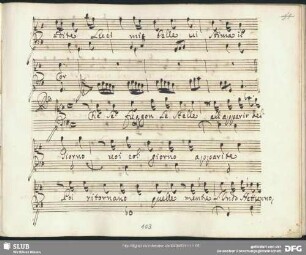Recitativo: Che se fuggon le stelle