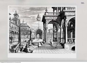 Architectura, Tafel GG: Dorica. 2. Auditus.