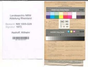 Entnazifizierung Wilhelm Asshoff , geb. 31.07.1913 (Bahninspektor)
