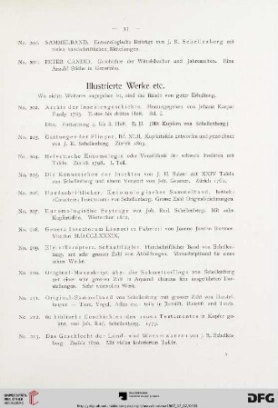 Illustrierte Werke etc. (Nr. 202-260)