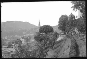Baden-Baden. Schlossterasse