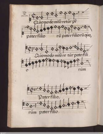 Philippus de Monte : Quomodo miseretur