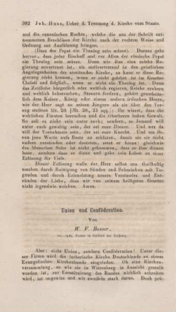 302-319 Union und Conföderation