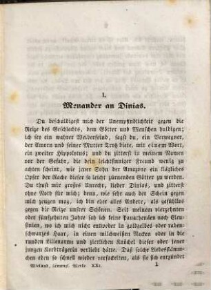 C. M. Wielands sämmtliche Werke, 21. Poetische Werke