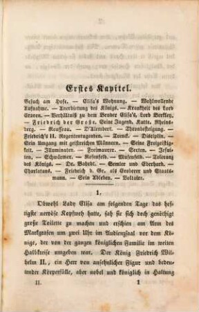 Elisa, Markgräfin von Anspach und deren Zeitgenossen, 2