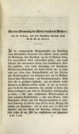 Bibliothek der practischen Chirurgie : eine Sammlung von interessanten Abhandlungen und Notizen aus dem Gesammtgebiet der ... Chirurgie, 2