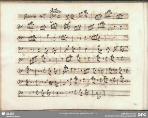 Sonata 4, e-Moll