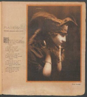 Señorita Mercedes Peña Unzué - [Retrato] : Madrigal