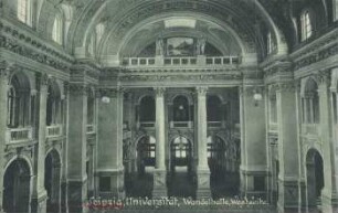 Leipzig: Universität, Wandelhalle, Westseite [Leipzig : Universität]
