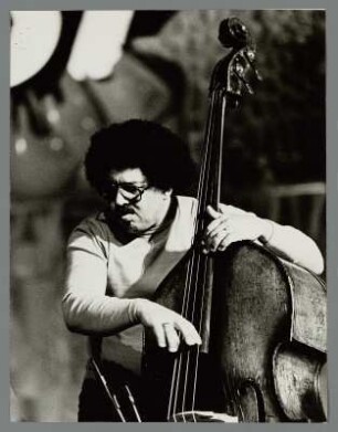 Rufus Reid : Portrait des Jazz-Bassisten Rufus Reid beim Jazz Jamboree Warschau 1983