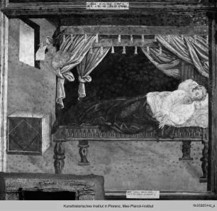 Szenen aus dem Leben des Heiligen Vinzenz : Vision des Heiligen Vinzenz