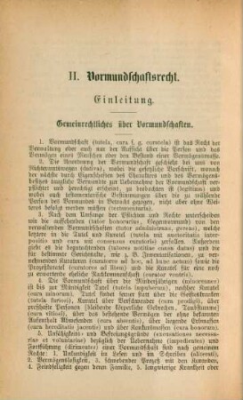 II. Vormundschaftsrecht