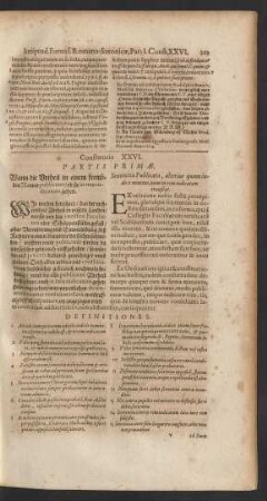 Constitutio XXVI.