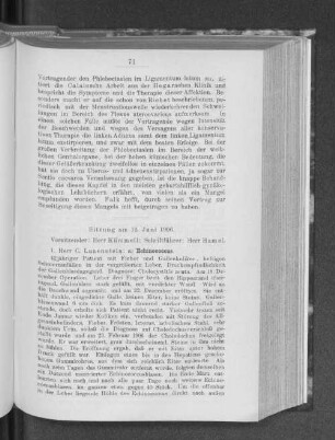 Sitzung am 12. Juni 1906.