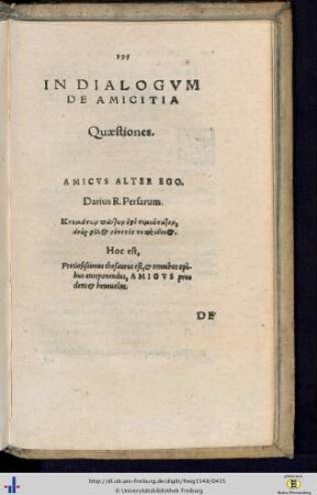 In dialogum de amicitia.
