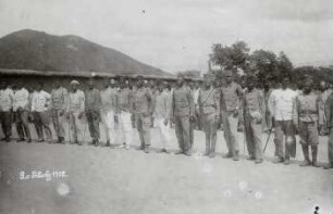 Kompanie-Appell in Iringa