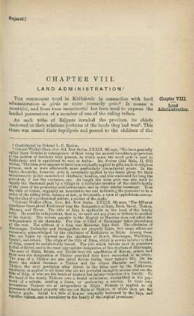 Chapter VIII. Land administration
