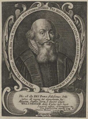 Bildnis des Michael Waltherus