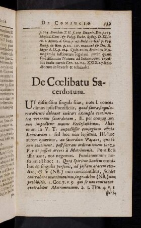 539-543, De Coelibatu Sacerdotum.