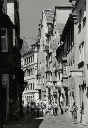 Die Ludwigstraße in Lindau