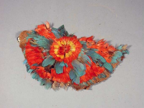 Tissu de plumes (fragment)