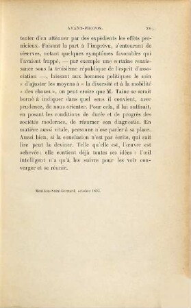 Les origines de la France contemporaine. [3],2, Le régime moderne, T. 2