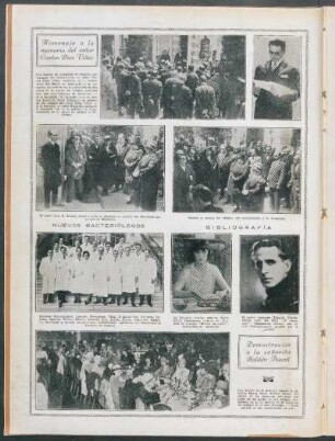 Homenaje a la memoria del señor Carlos Díaz Vélez
