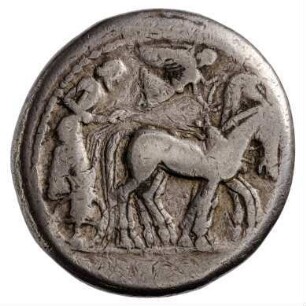 Münze, Tetradrachme, 480 - 470 v. Chr.