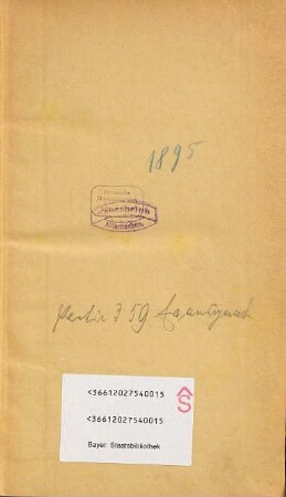 Schach-Zeitung. 1895 = Nr. 361 - 412