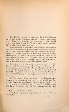 Zur Kenntniss der Intoxication durch Schwefelsäure und Salzsäure