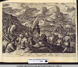 Die Einnahme von Portus Herculis.