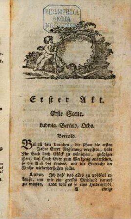 Ludwig der Strenge : ein vaterländisches Trauerspiel in fünf Akten