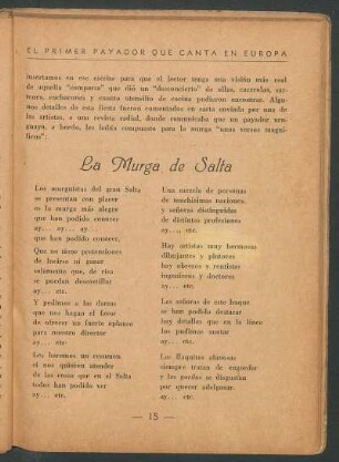 La Murga de Salta