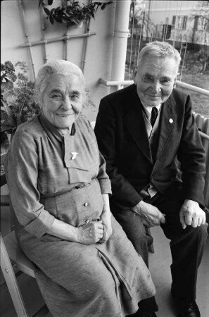 Diamanthochzeit der Eheleute Alois und Martha Matzunsky.