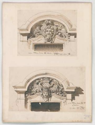 Thiersch, Friedrich von; München; Justizpalast - Fenster 2. OG (Details)