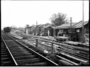 Gleisanlage, Baustelle