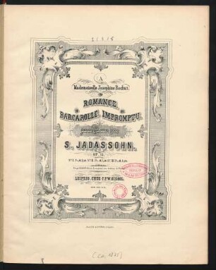 No. 1: Romance : op. 15 No. 1