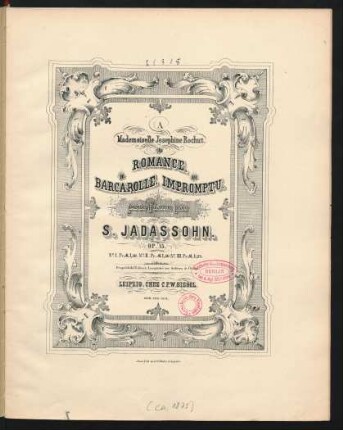 No. 1: Romance : op. 15 No. 1